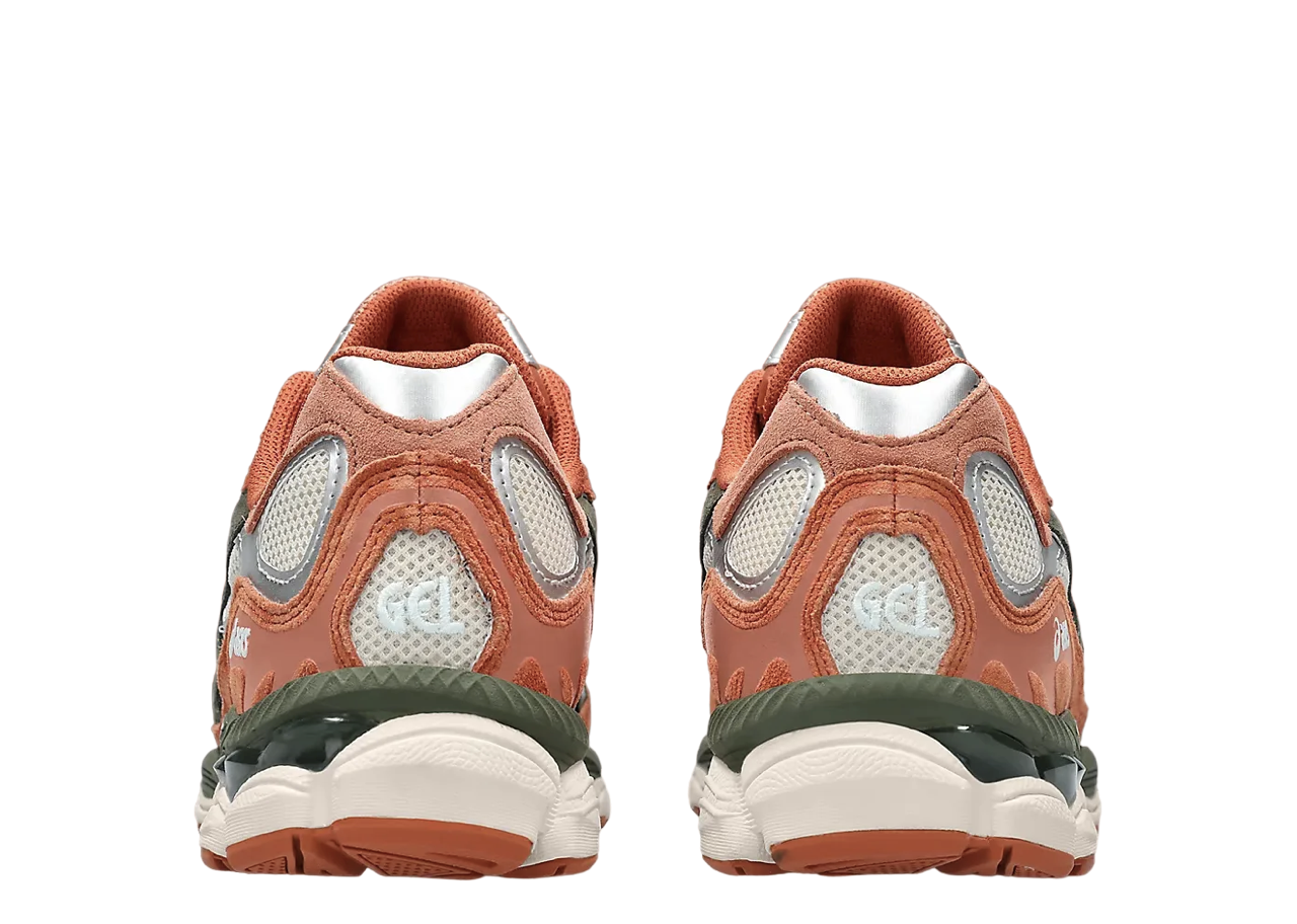 ASICS Gel-NYC Oatmeal Forest Green Orange - photo 3