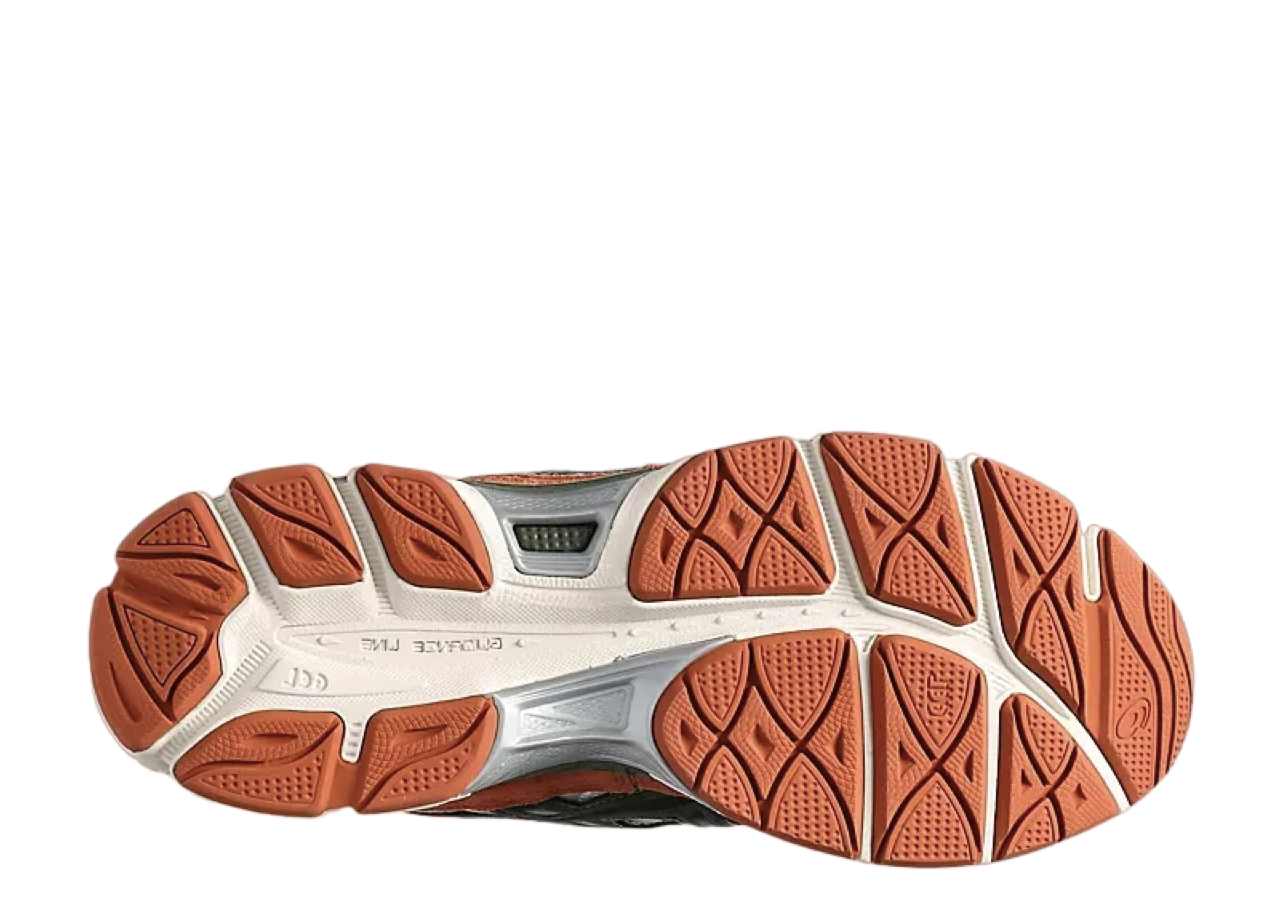 ASICS Gel-NYC Oatmeal Forest Green Orange - photo 4
