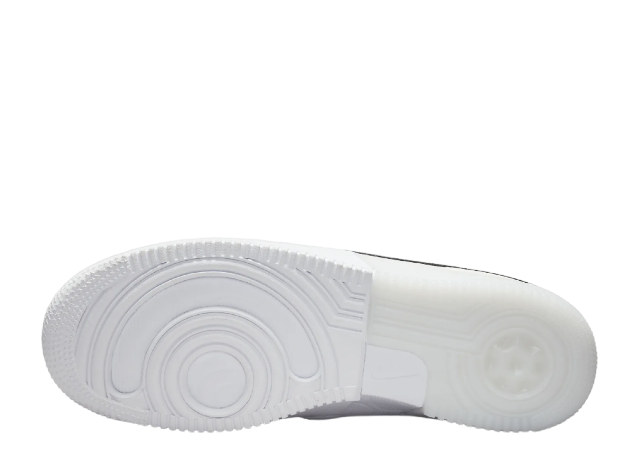 Nike Air Force 1 React White Black - photo 4