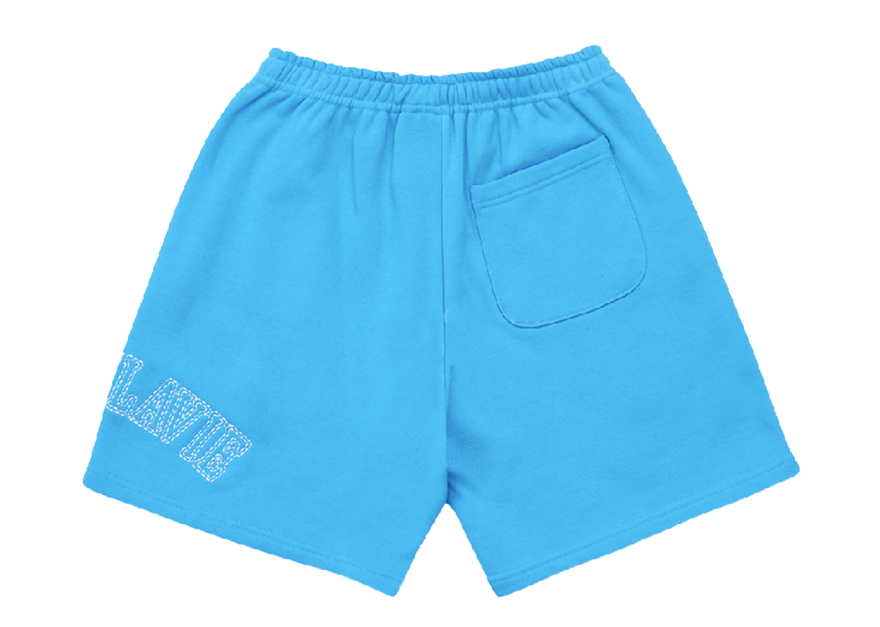 Acme De La Vie Outline Logo Embroidery Shorts Sky Blue - photo 2