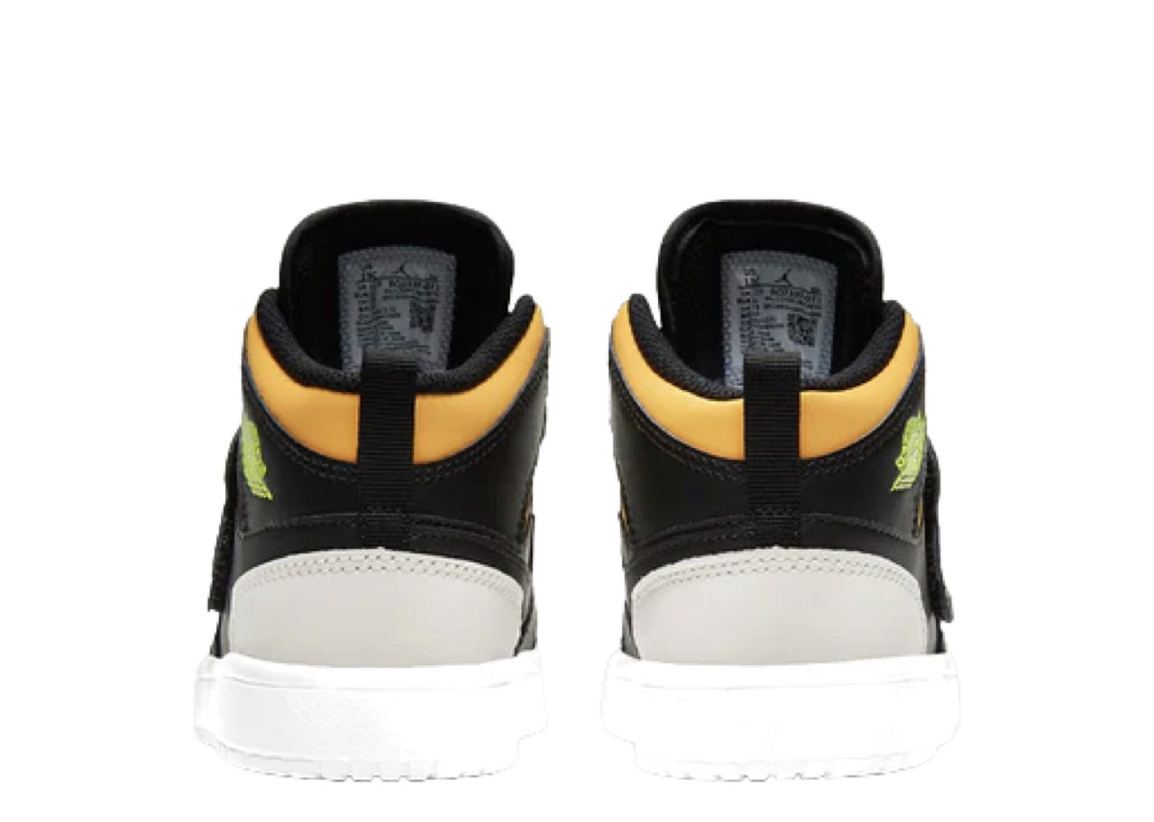 Air Jordan 1 Sky Logo Black Green (Pre-School) - photo 3