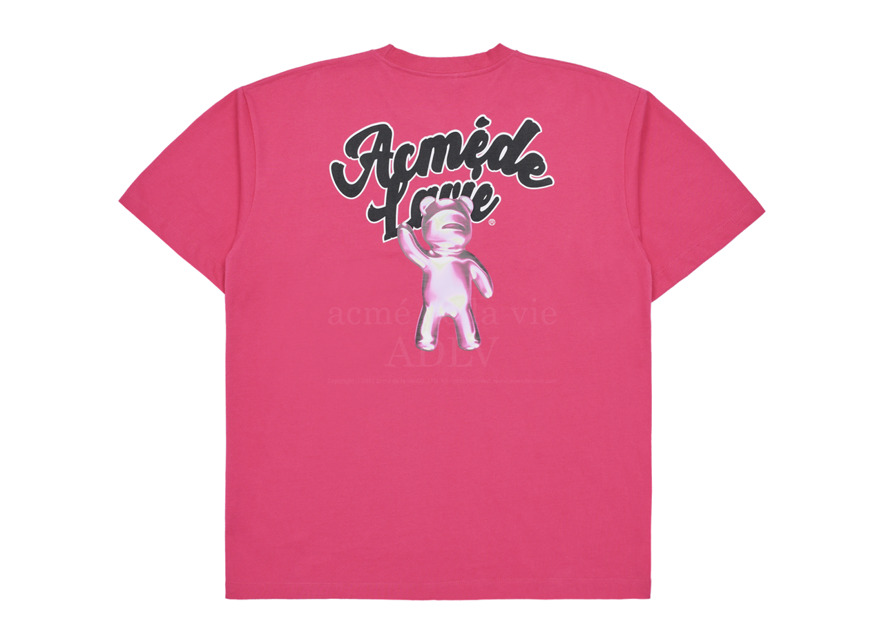Acme De La Vie Hologram Bear Tee Pink - photo 2