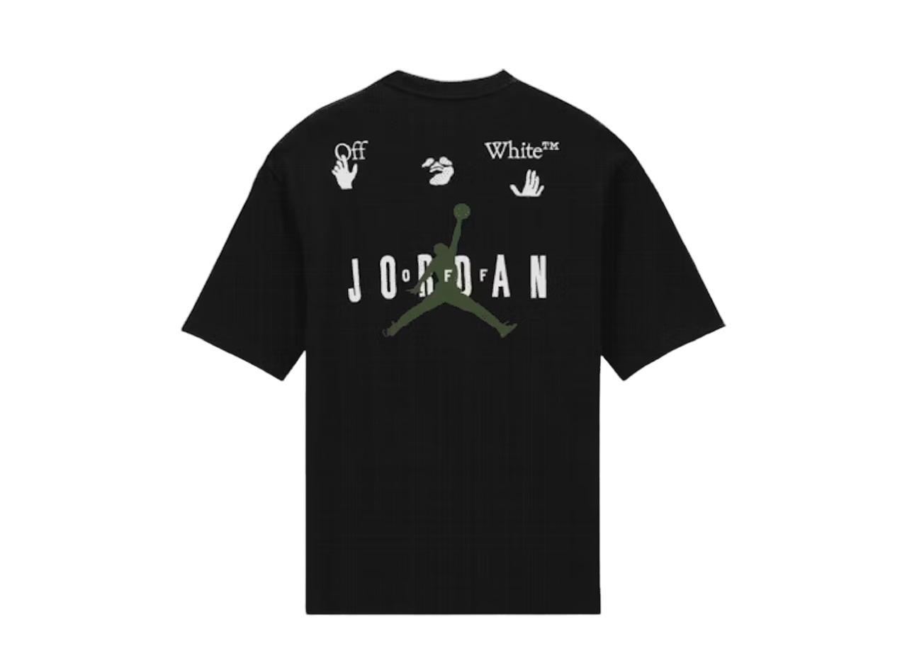 OFF-WHITE X Jordan T-Shirt Black - photo 2