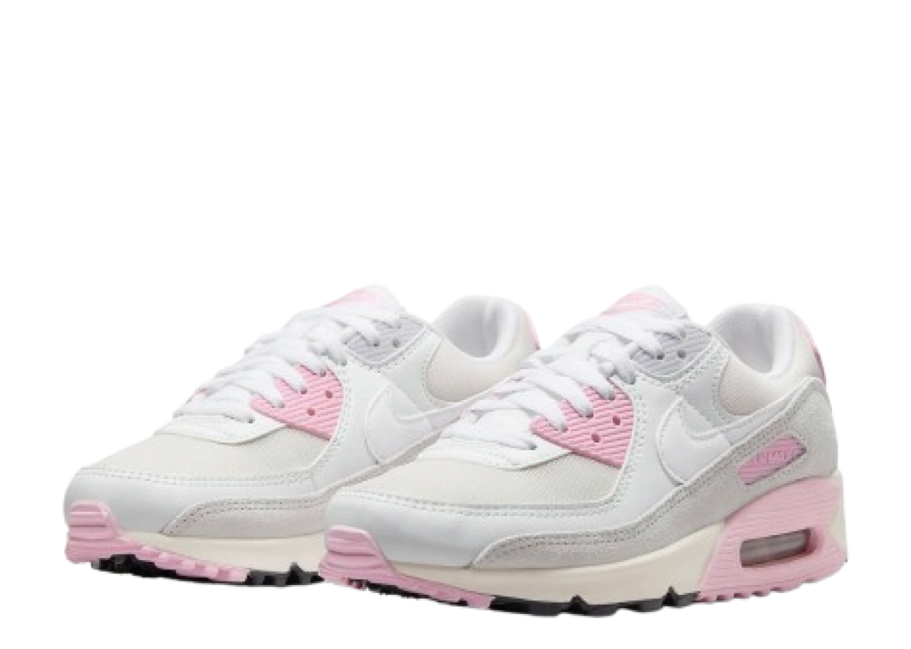 Nike Air Max 90 Athletic Department White Pink (Women's) - photo 2