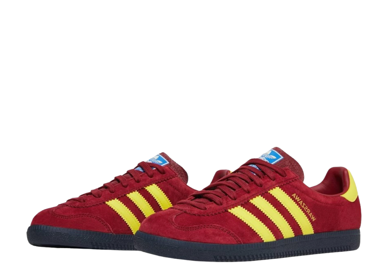 Adidas Warszawa SPZL Noble Maroon Bright Yellow - photo 2