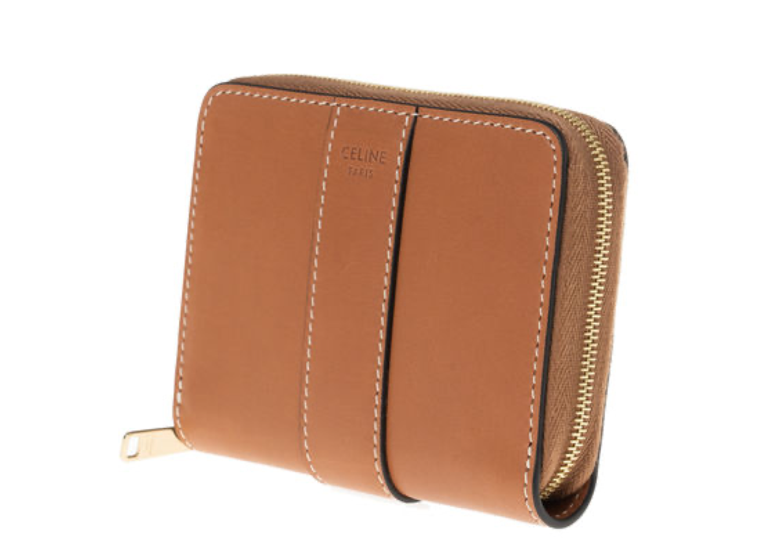 Celine Plain Zipper Wallet - photo 2