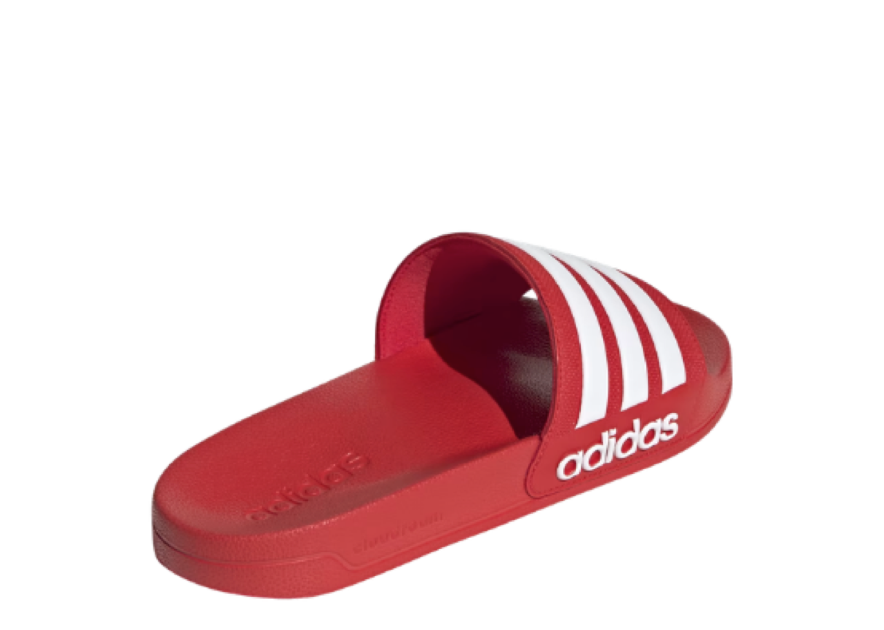 Adidas Adilette Shower Slides Red - photo 3
