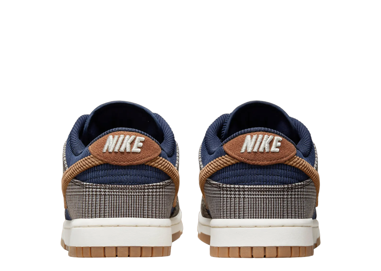 Nike Dunk Low Tweed Midnight Navy Corduroy - photo 3