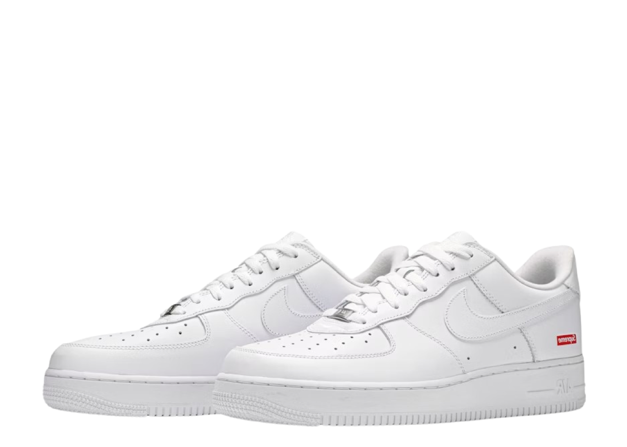 Nike Air Force 1 Low Supreme White - photo 2
