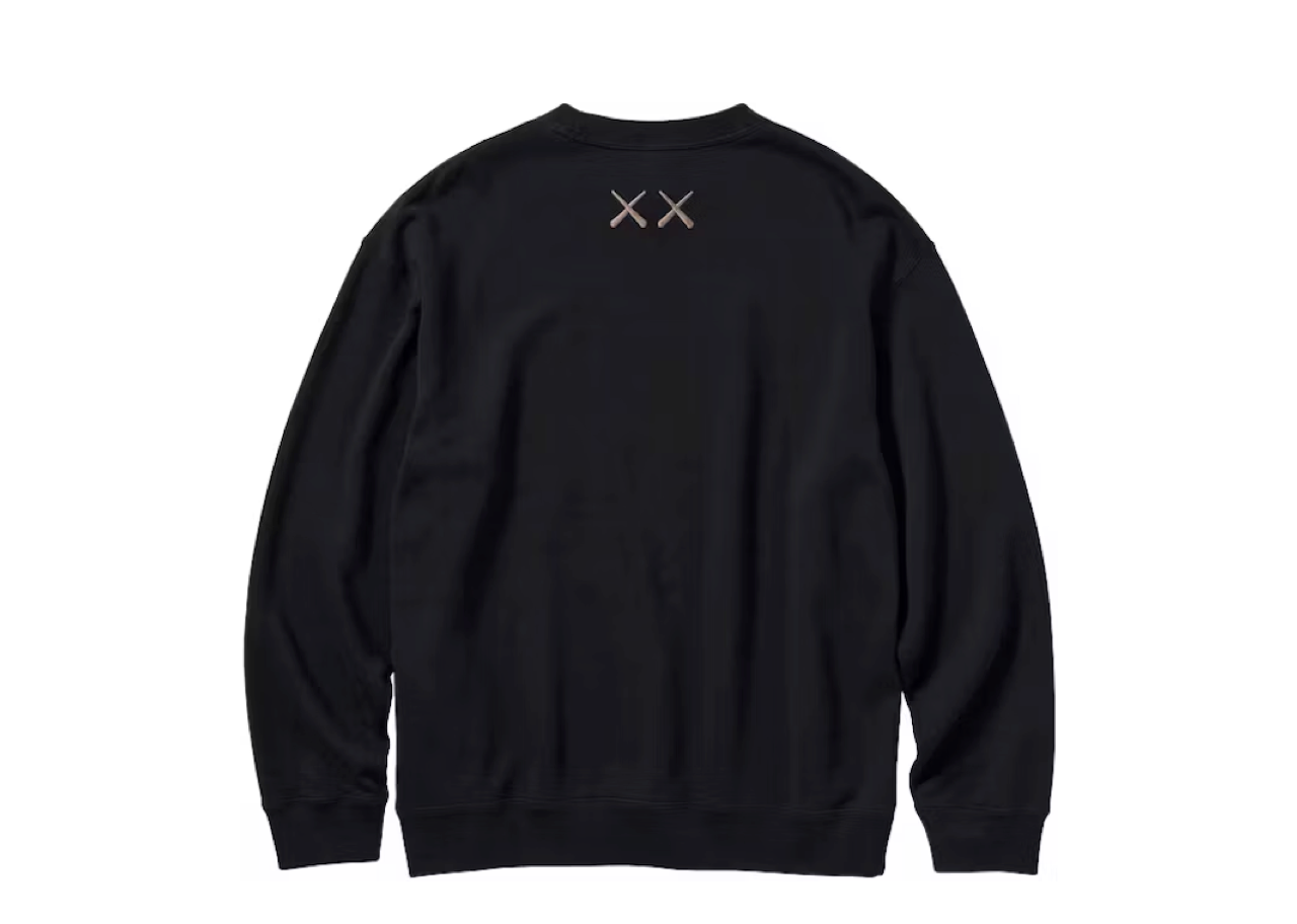 KAWS x Uniqlo Longsleeve Sweatshirt Black(Asia Sizing) - photo 4