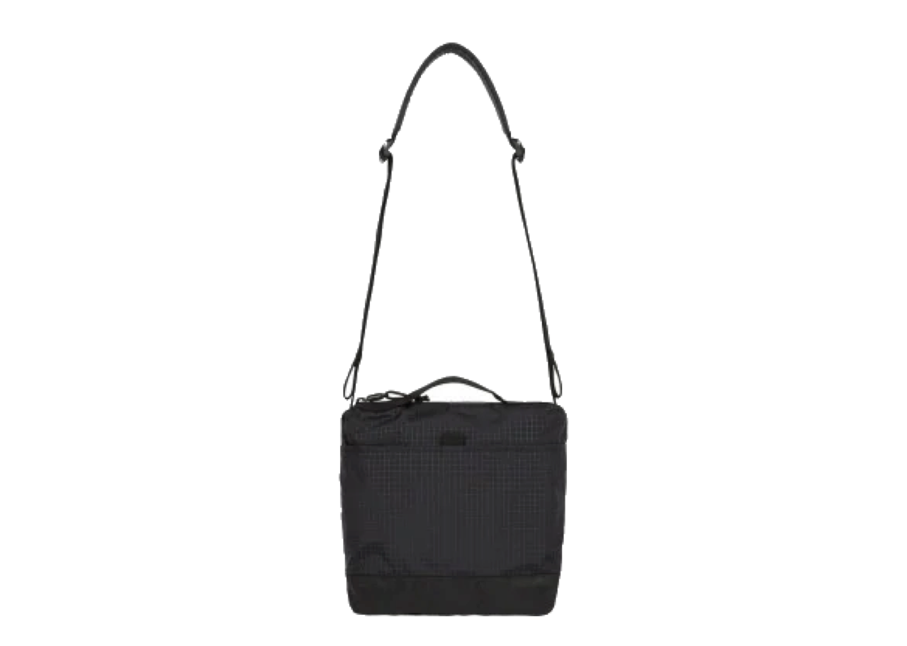 Supreme Shoulder Bag Reflective Logo Black - photo 2