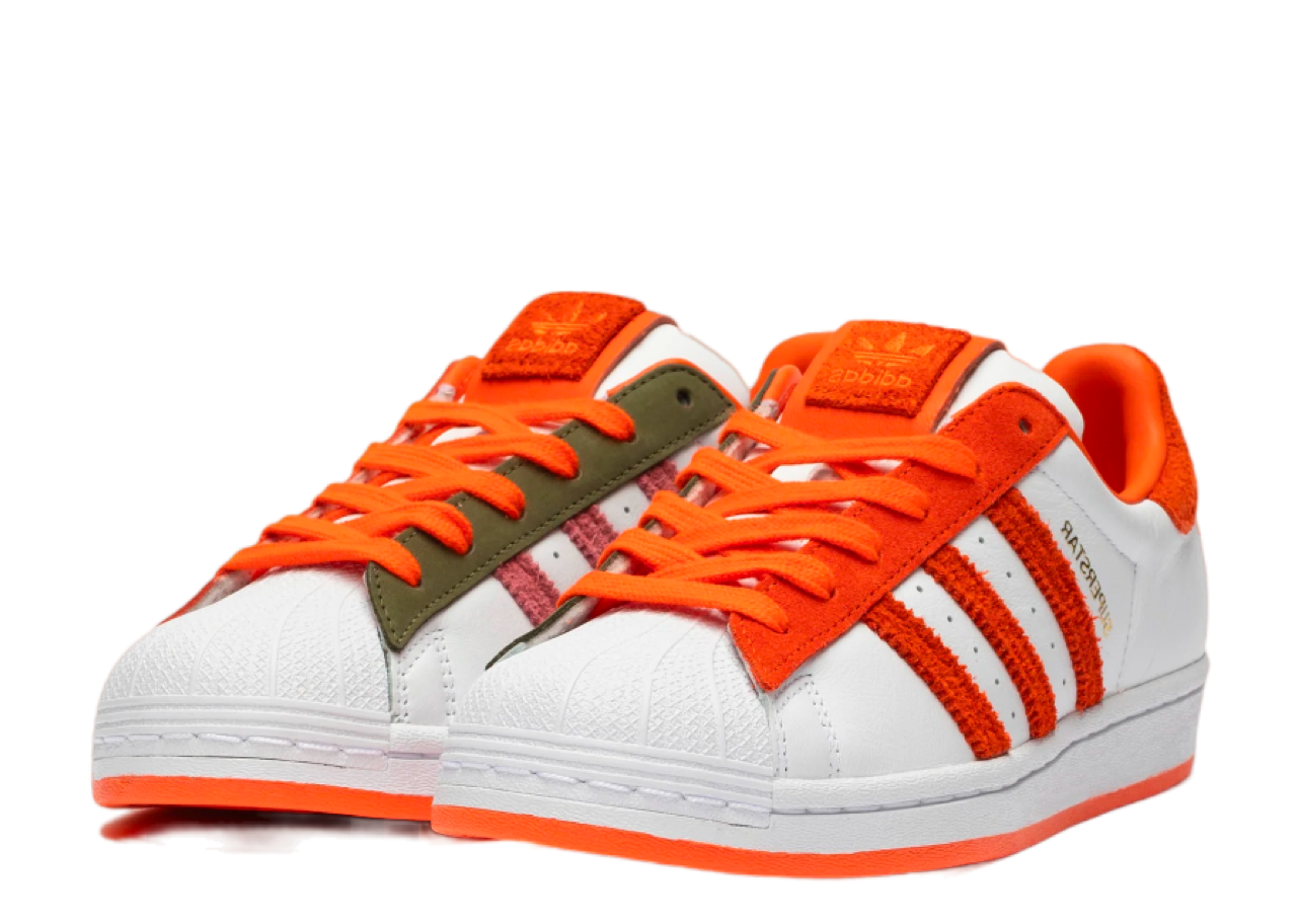Adidas Superstar White semi orange (Women's) - photo 3