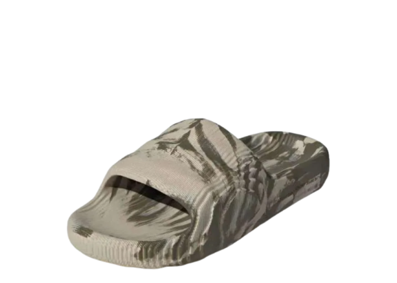 Adidas Adilette 22 Slides Olive Strata - photo 2