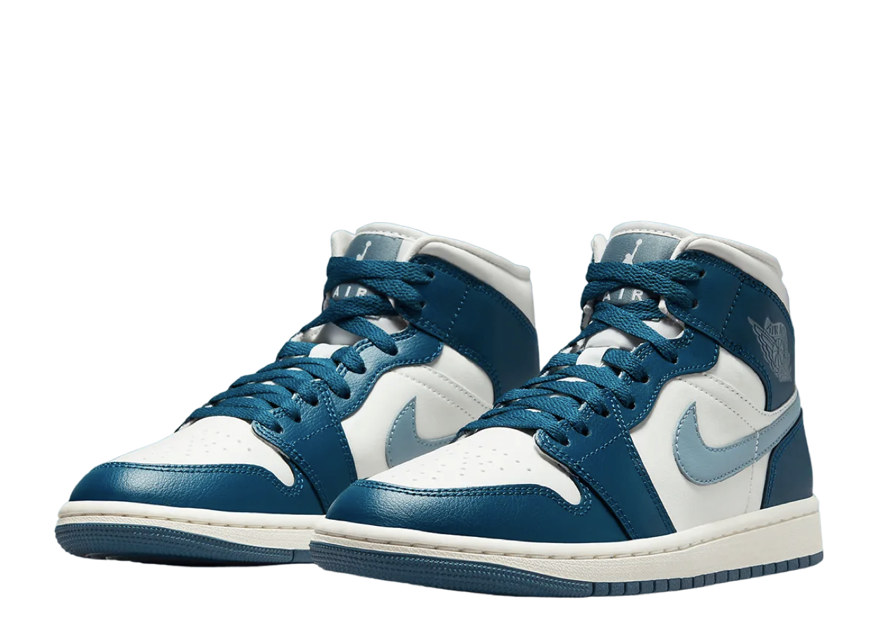 Air Jordan 1 Mid Sky J French Blue (Women's) - photo 2