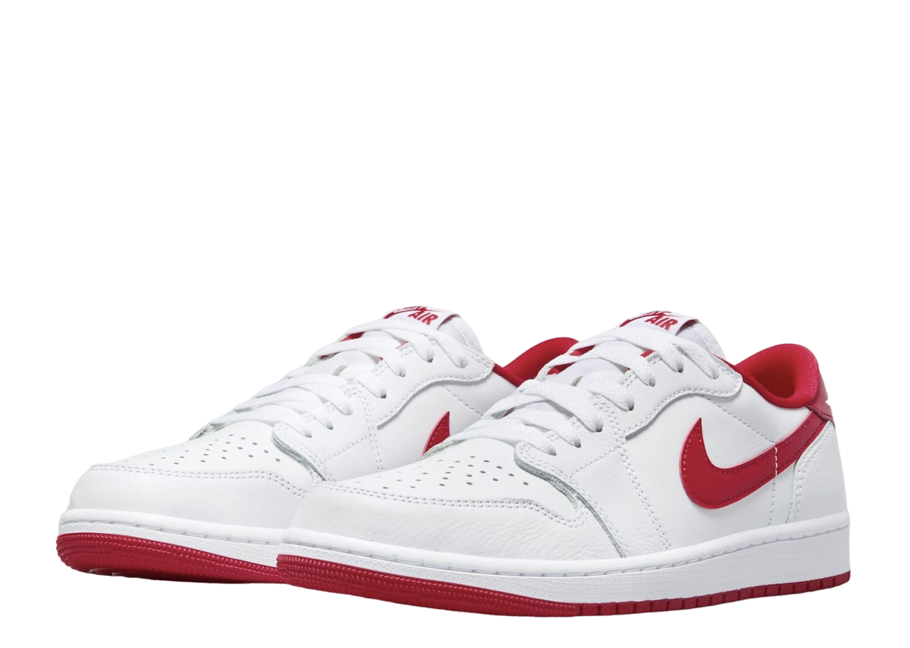 Air Jordan 1 Retro Low OG University Red - photo 2