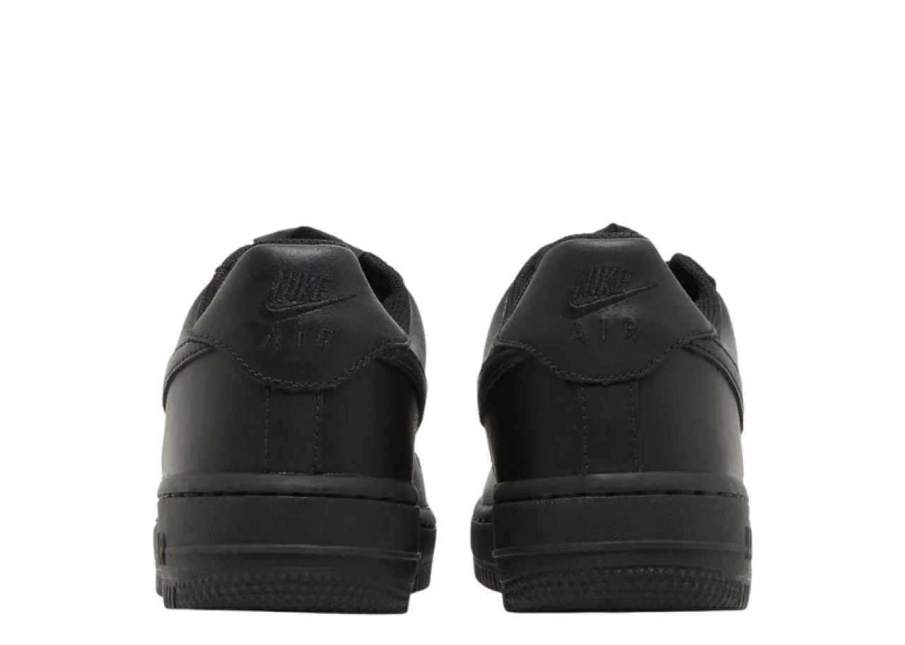 Nike Air Force 1 Black (Grade School) - photo 3