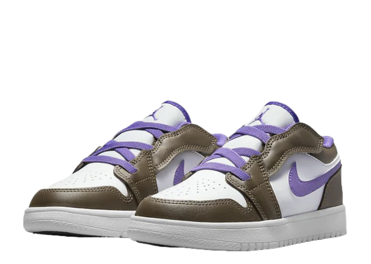 Air Jordan 1 Low Purple Mocha (Pre-School) - photo 2
