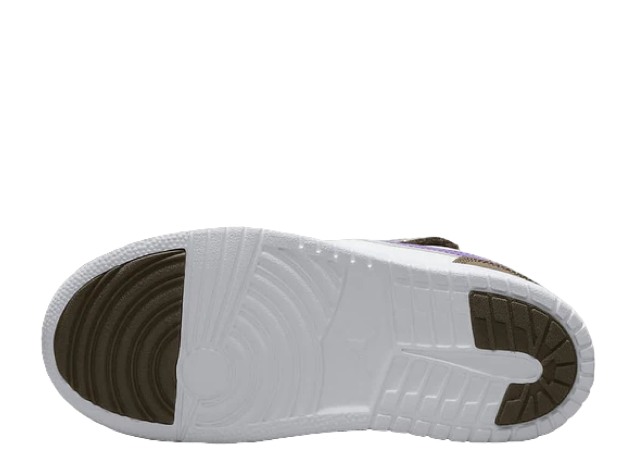 Air Jordan 1 Low Purple Mocha (Pre-School) - photo 4
