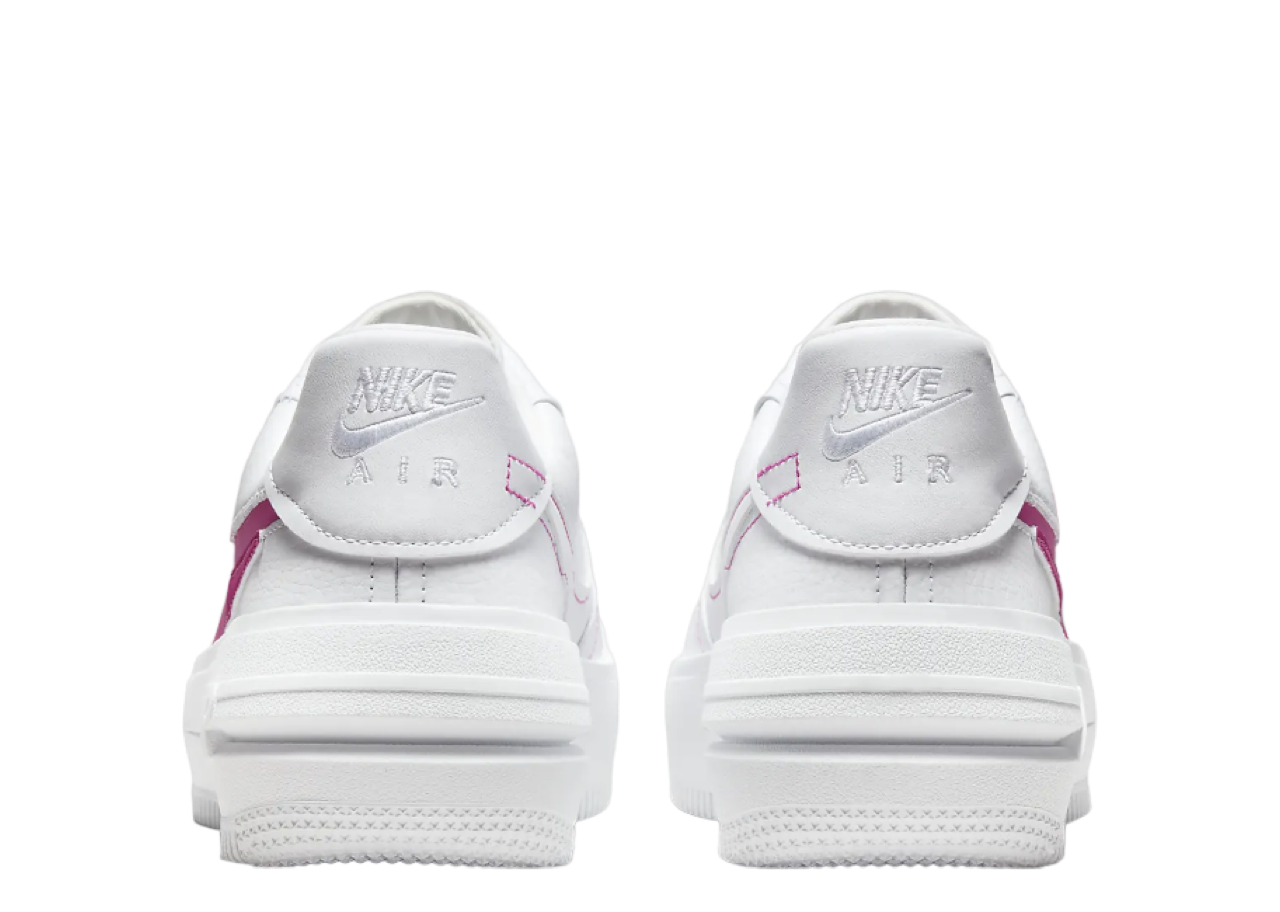 Nike Air Force 1 PLT.AF.ORM White Fireberry (Women's) - photo 3
