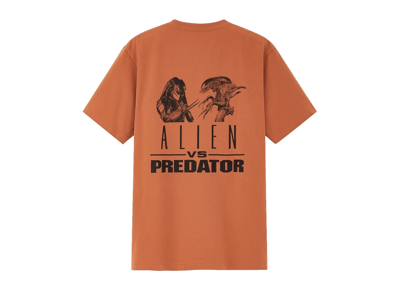 Uniqlo Alien x Predator Tee Orange - photo 2