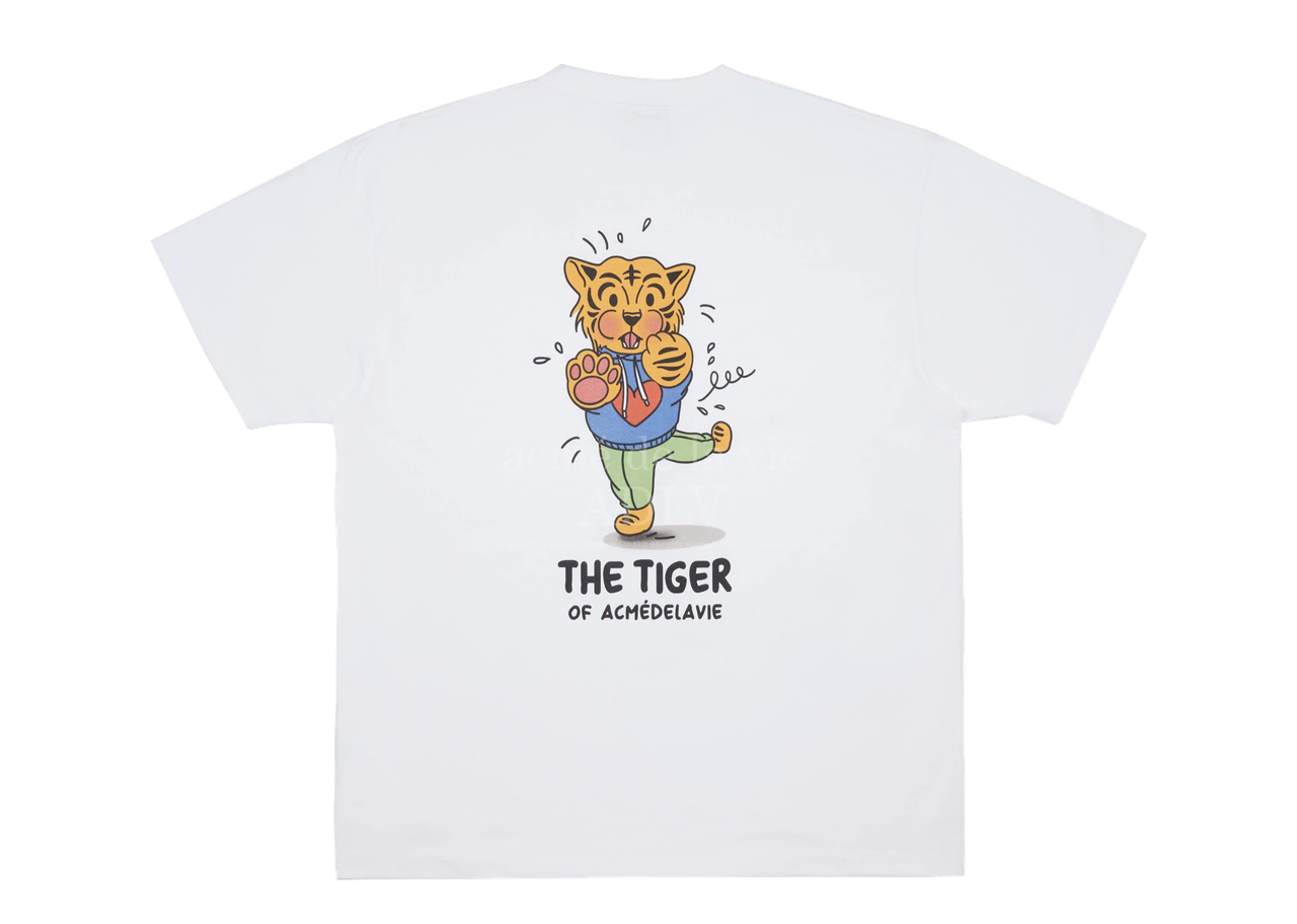 Acme De La Vie The Tiger Short Sleeve T-Shirt White - photo 2