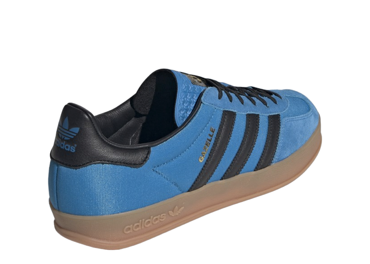 Adidas Gazelle Indoor Bright Blue Black Gum - photo 3