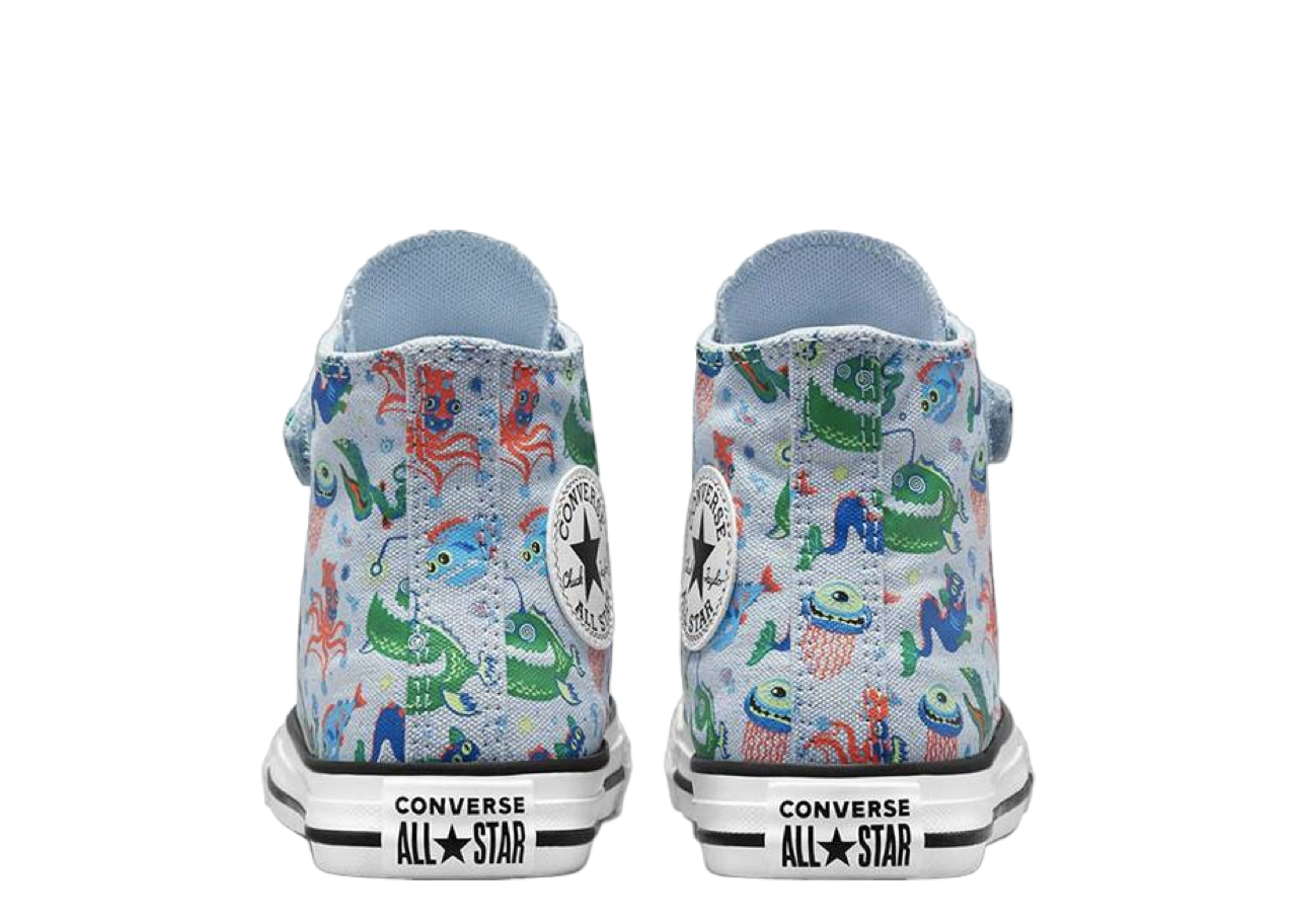 Converse Chuck Taylor All Star V1 Graphic Armony Blue (Grade School) - photo 3