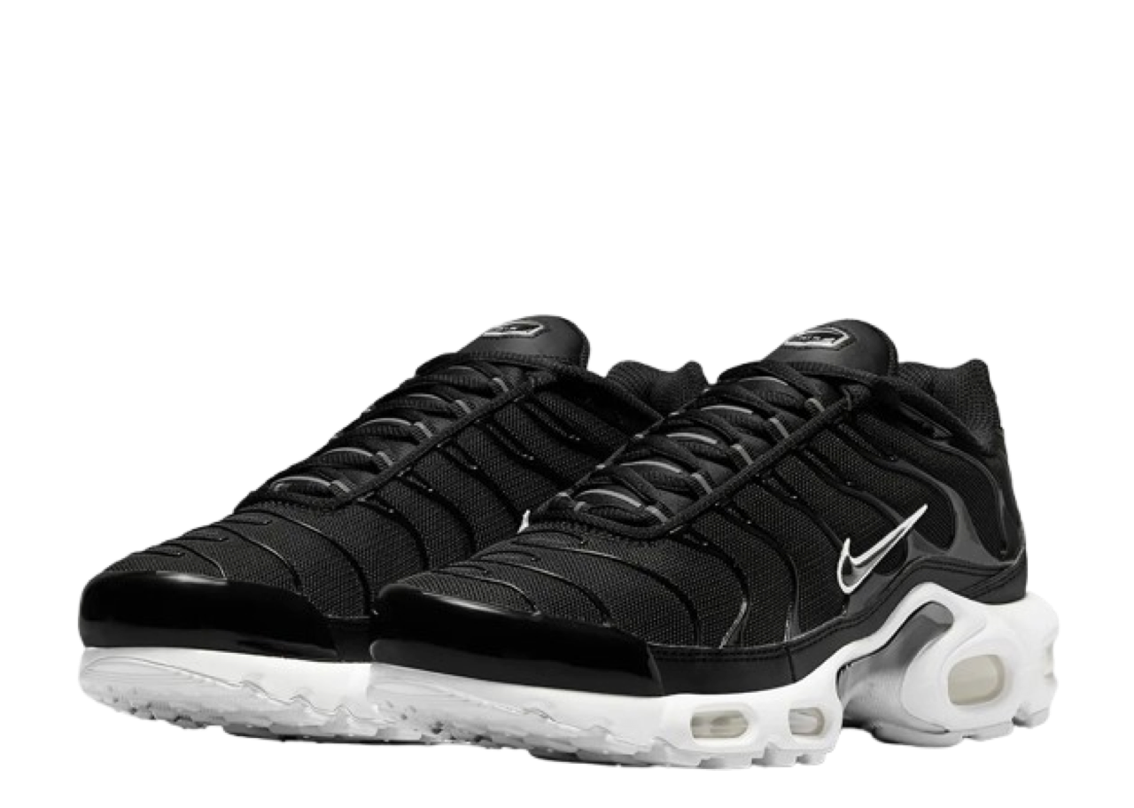 Nike Air Max Plus Black White (Women's) - photo 2
