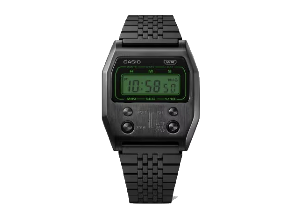 Casio Classic Black Stainless Steel Strap - photo 2