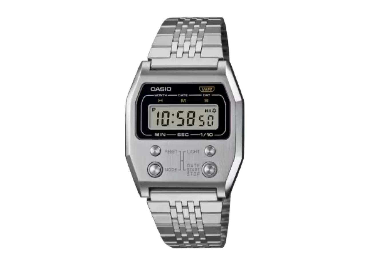 Casio Classic Silver Stainless Steel Strap - photo 2