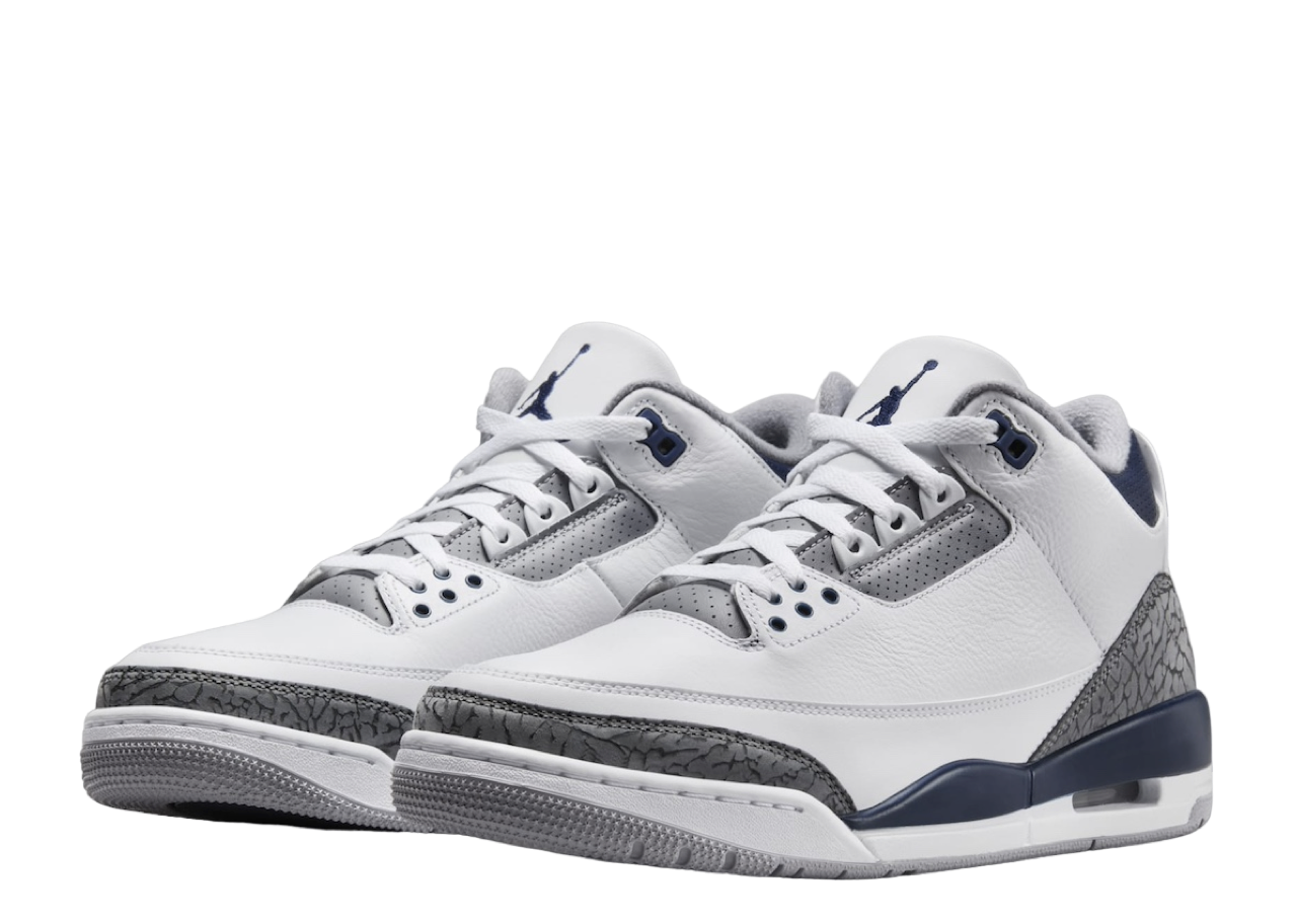 Air Jordan 3 Retro Midnight Navy - photo 2