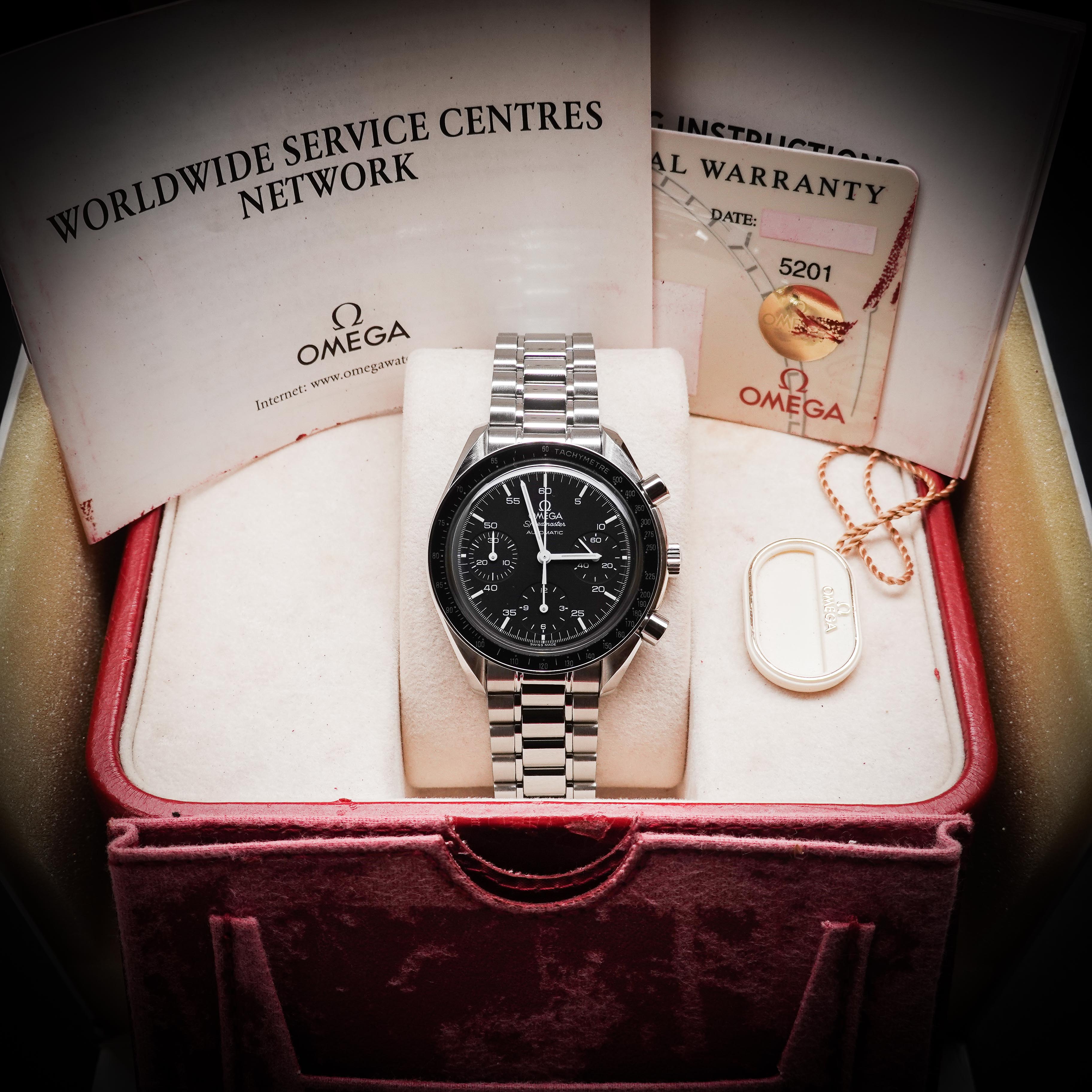 Omega Speedmaster Reduced Black Dial 39mm Ref: 3510.50.00 - photo 6