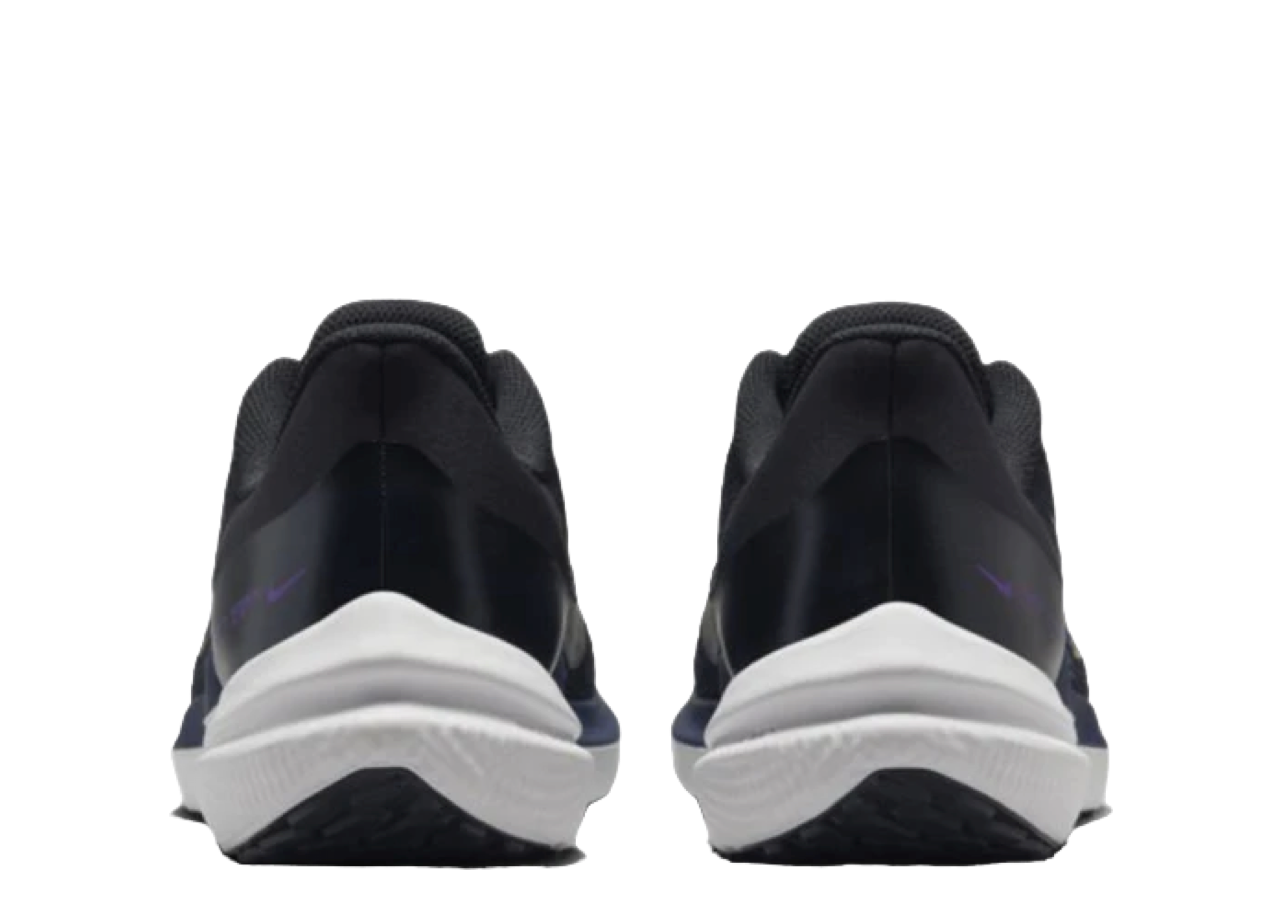Nike Air Zoom Winflo 9 Black Gold Suede - photo 3
