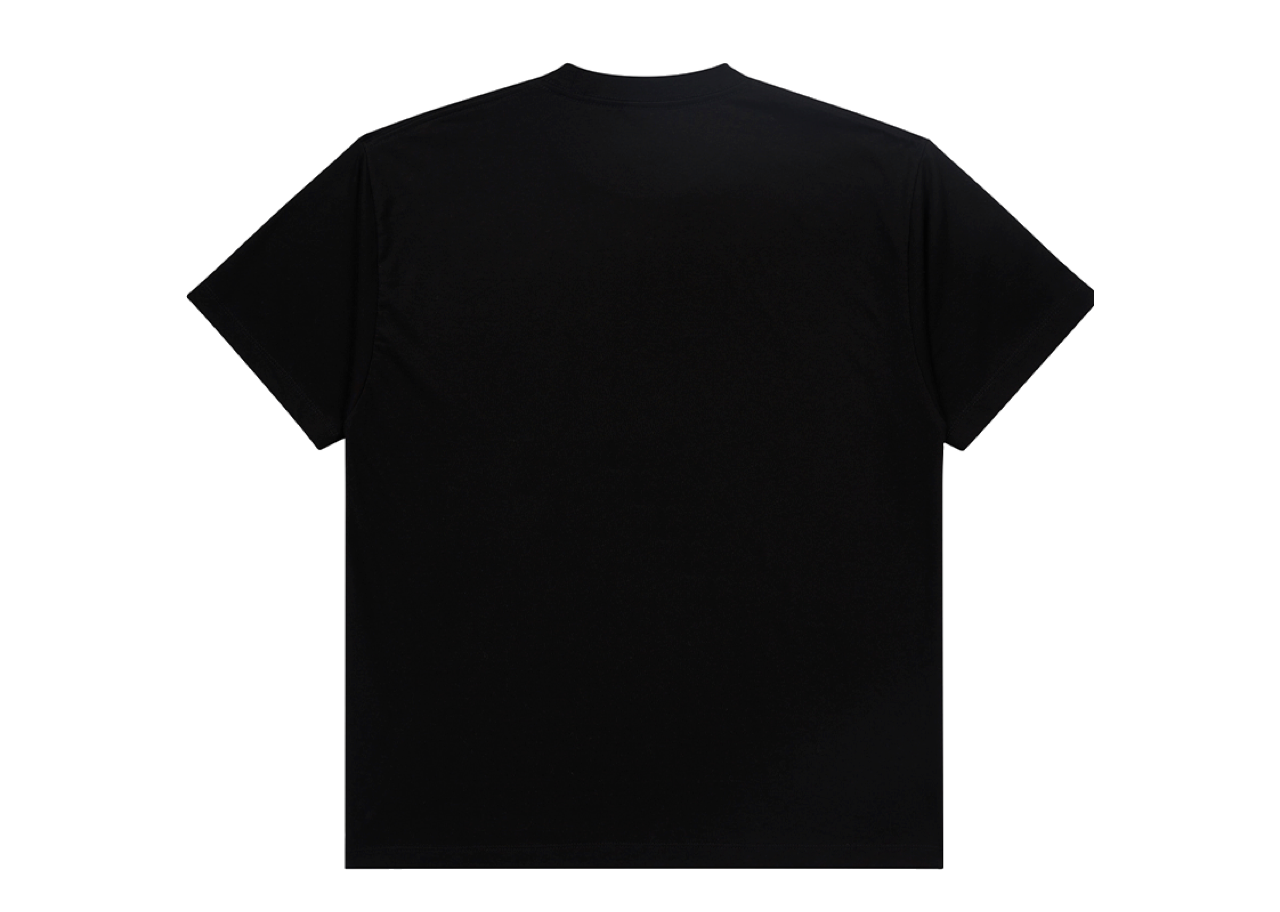ADLV x LISA A Logo Emblem Basic Embroidery Tee Black - photo 2