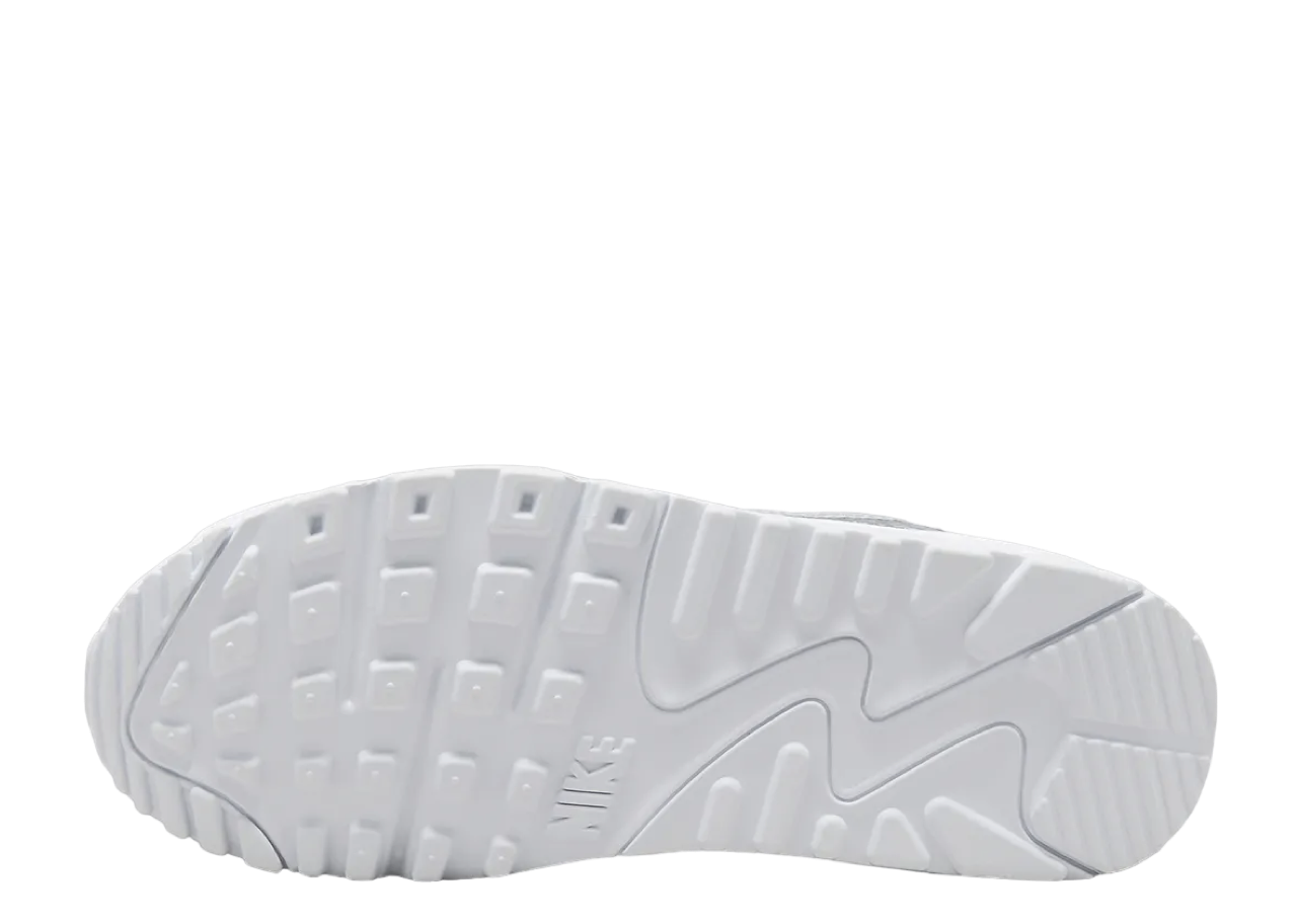 Nike Air Max 90 White Metallic Silver (Women's) - photo 4
