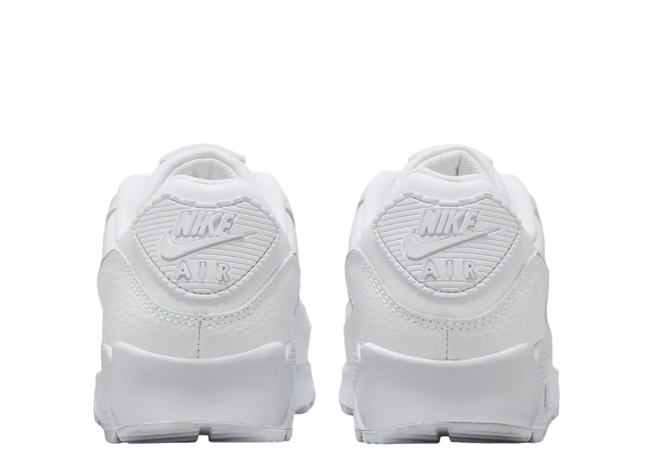 Nike Air Max 90 White Metallic Silver (Women's) - photo 3