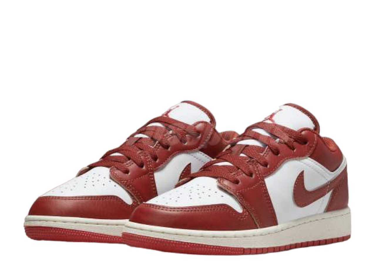 Air Jordan 1 Low SE Dune Red (Grade School) - photo 2