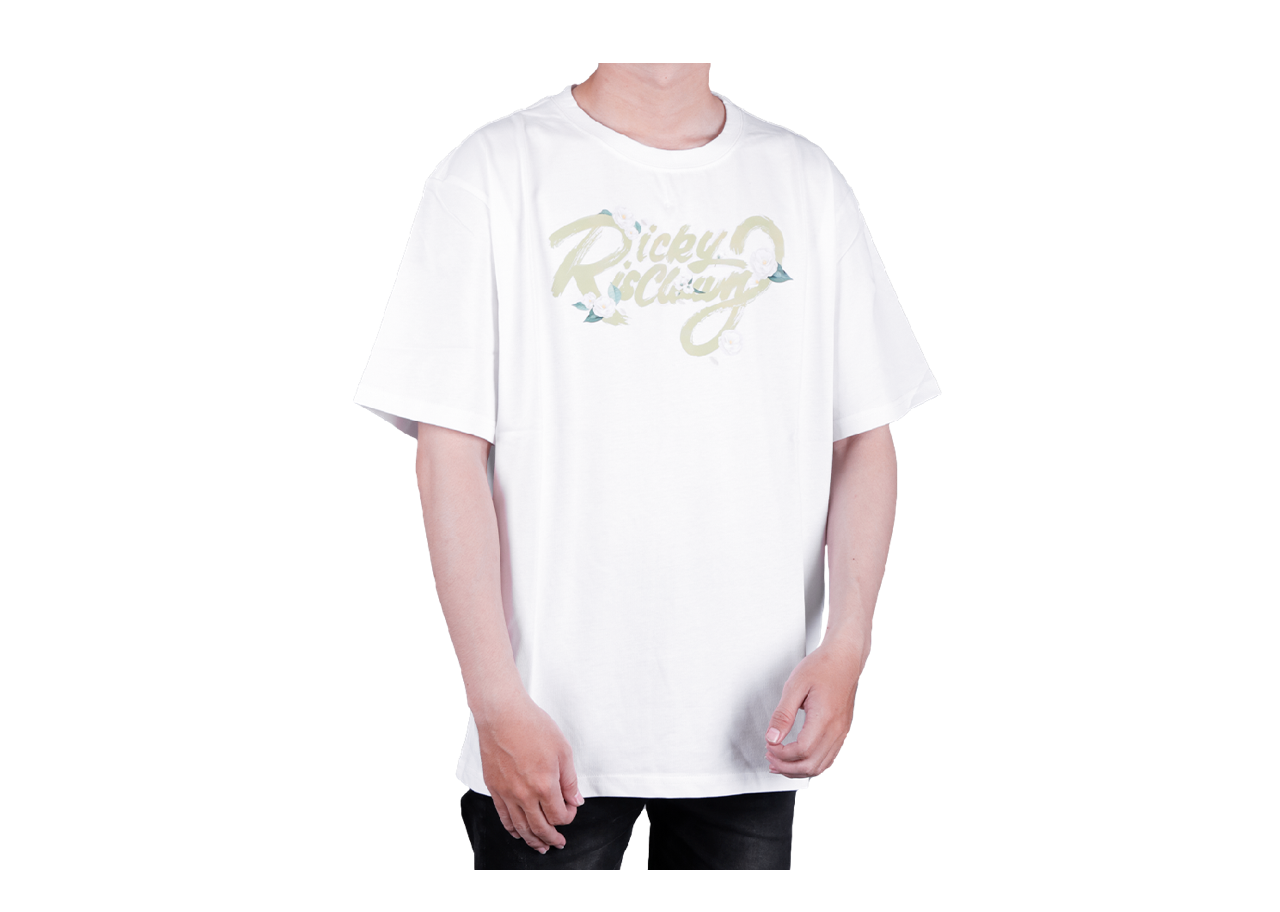 Ricky Is Clown Painted Camellia Tee White - photo 2
