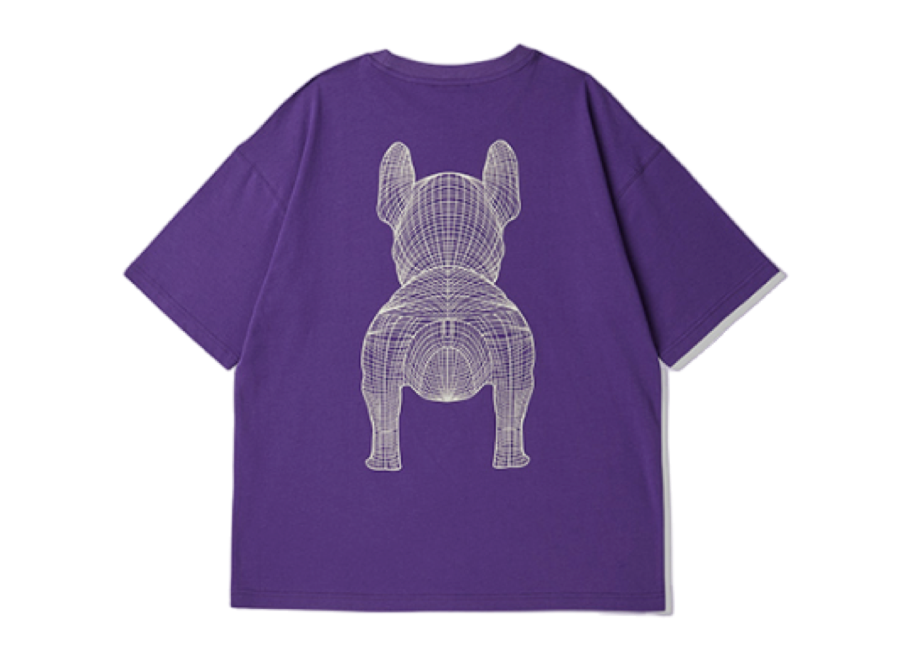 Lifework Big Radog T-Shirt Deep Purple - photo 2