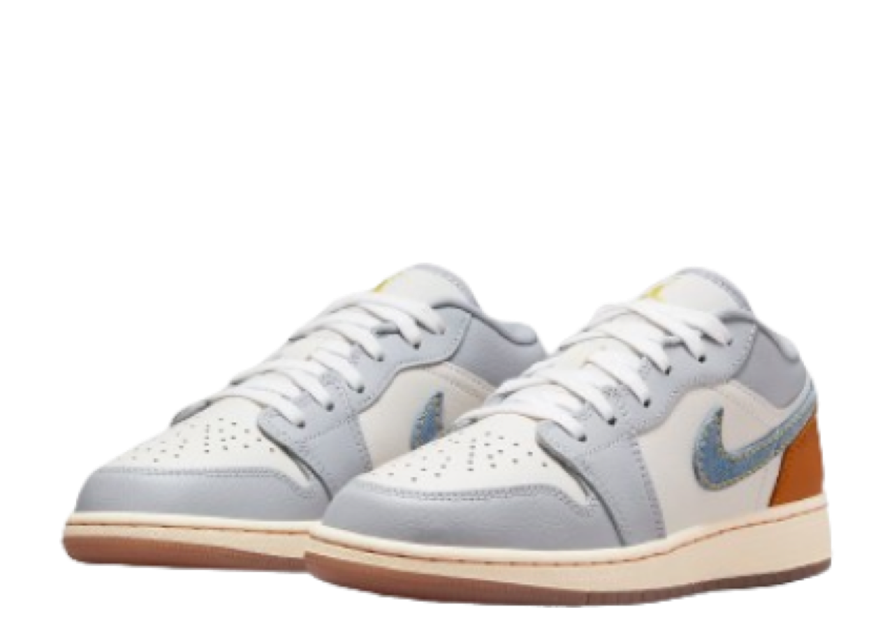 Air Jordan 1 Low SE Armory Blue (Grade School) - photo 2