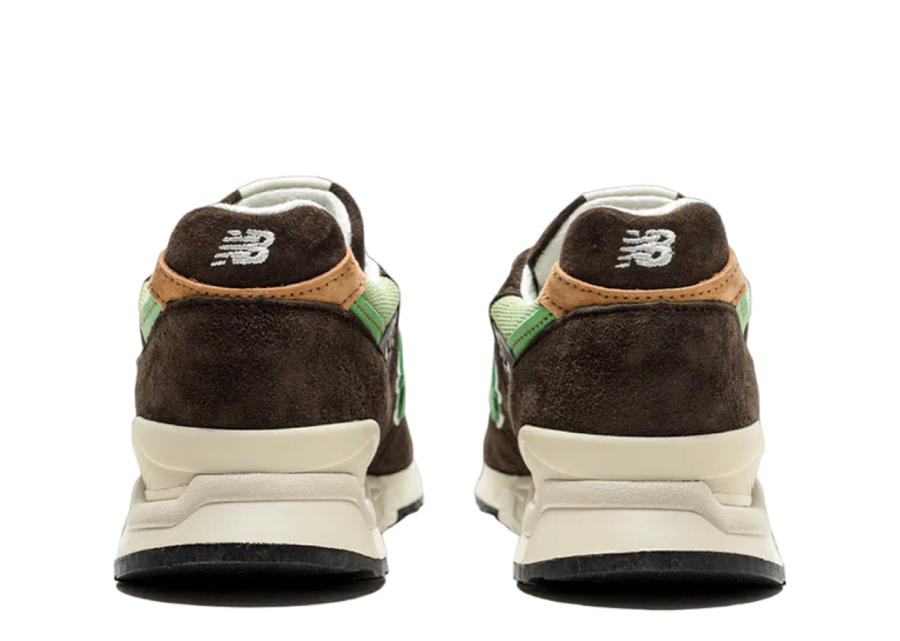 New Balance 998 MiUSA Teddy Santis Brown Green - photo 3