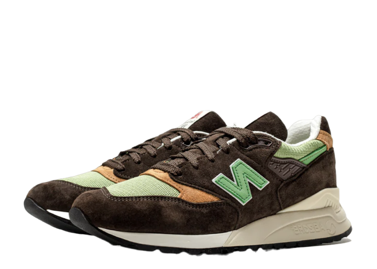 New Balance 998 MiUSA Teddy Santis Brown Green - photo 2