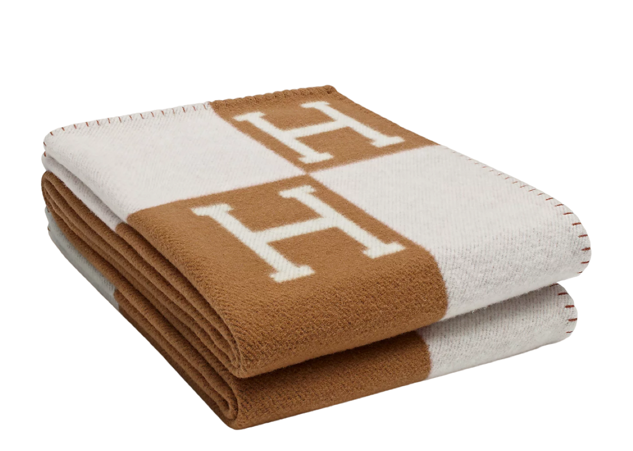Hermes Avalon Throw Blanket Camel Gold - photo 2