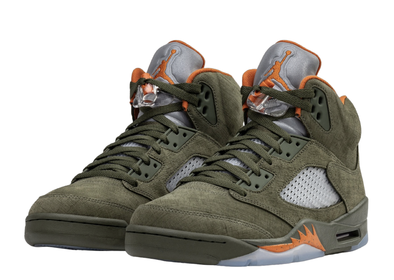 Air Jordan 5 Retro Olive (2024) - photo 2