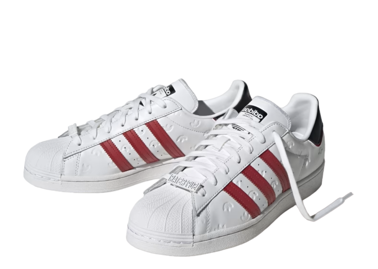 Adidas Superstar White Better Scarlet - photo 2