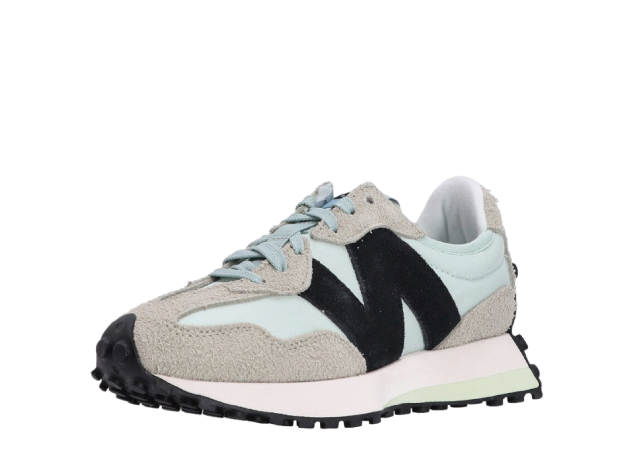 New Balance 327 Beige Cyan Black (Women's) - photo 2