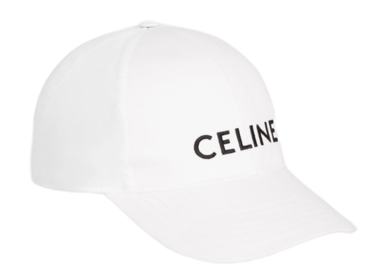 Celine Basebll Cap Logo White - photo 2