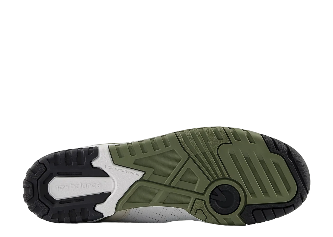 New Balance 550 White Dark Olivine - photo 3