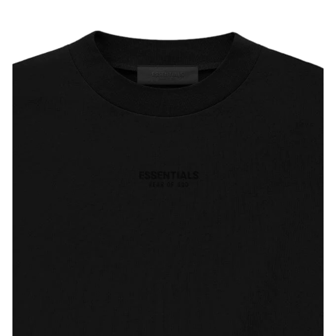 Fear of God Essentials Logo Long Sleeve Black - photo 3