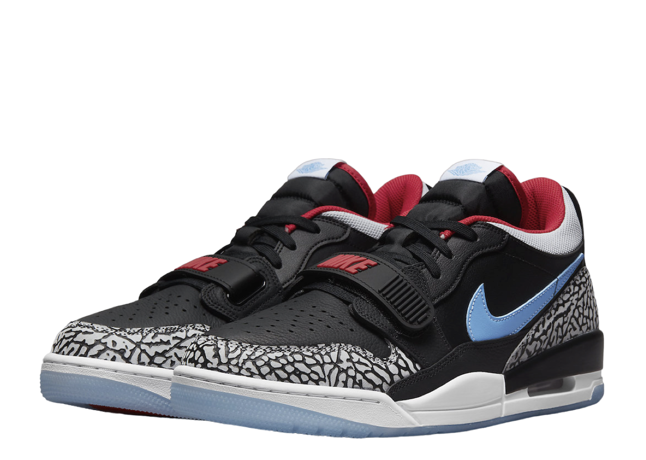 Air Jordan Legacy 312 Low Black Valor Blue - photo 2